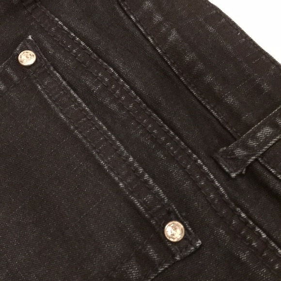 T Five dark denim jeans with blings size 7 - Picture 8 of 16